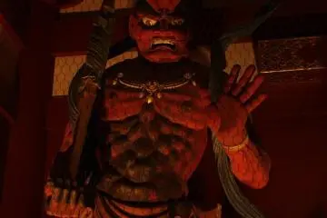 A watchful guardian stands at the ready
