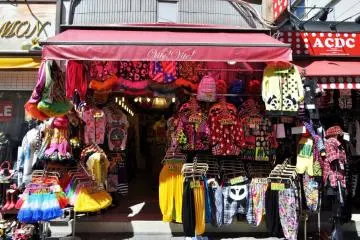 Blinded by colour in Takeshita Dori