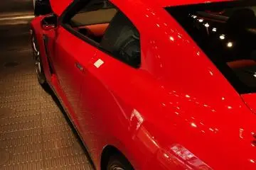 The red paint makes it go faster