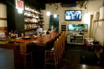 <p>bar area</p>