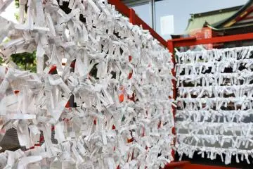 Look at your fortune and if it's bad, tie it up and leave it behind