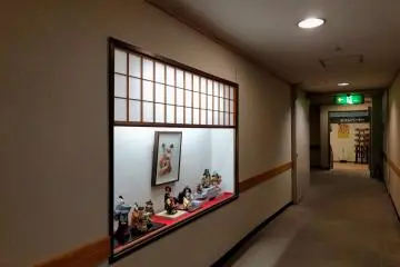On my way to the dining room for breakfast