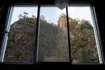 View out of the window
