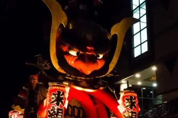 Float number 11, The Drunken Ogre on Minamoto Raiko's Helmet