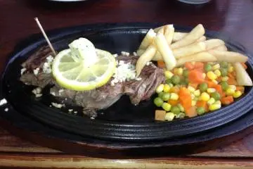 Big Heart's Special Select Steak is a tenderloin cut from strictly grass-fed cows