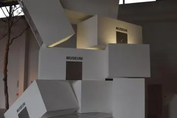 The museum has many examples of modern art (Photo: Kim B)