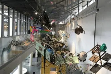 The exhibits are spread over two levels (Photo: Kim B)
