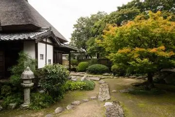The garden here is really spacious