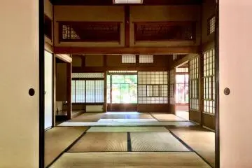 The largest of the tatami rooms (Photo: Elizabeth Scally)