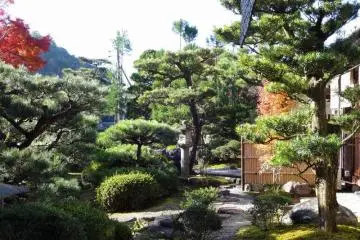 <p>Photo prise depuis l'une des chambres donnant sur le jardin privatif</p>
