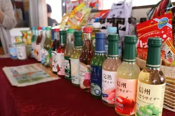 The varying flavours of drinks in the Cruise