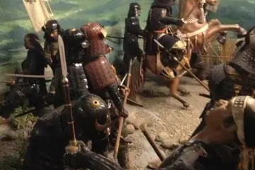 Several battle scenes highlight the Sengoku Period of history. Masamune not only had to fight to expand his empire, but also to survive.