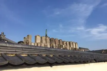 Temples area