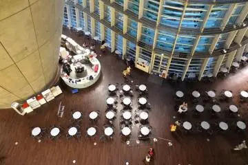 Café Coquille. View from 3F.