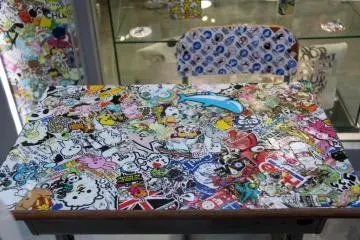 Showcase of the huge range of designs available. Also shows off their brand promise of no fading for at least a year. All designs are done by their in-house designers and partners.