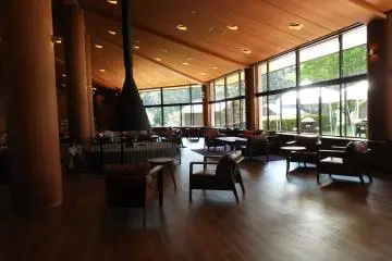 The lodge is a perfect place to relax any time
