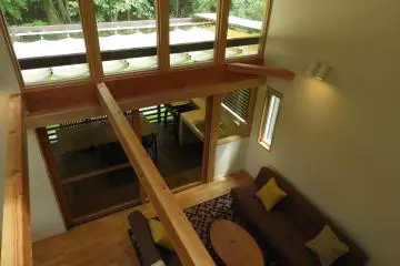 A view over the living room in a Cottage.