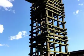 Visitors can climb the watch tower