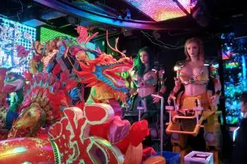 Some of the props are on display before the show (Photo: KWHedlund)