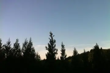 As days are getting longer, I went to the mountains in the evening