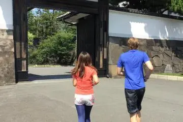 The Imperial Palace circuit, the most popular running route in Tokyo. 