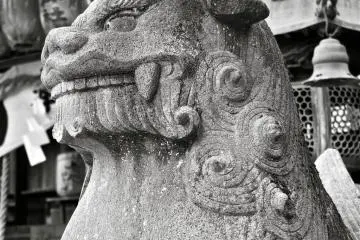 There is some lovely statuary here