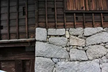 ... wood and stone