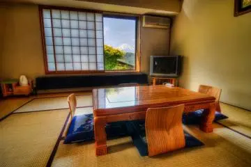 A Japanese style room at the guesthouse