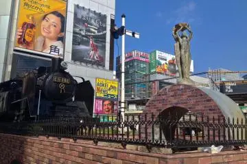 Steam Locomotive at Shimbashi Station (Photo: Manish)