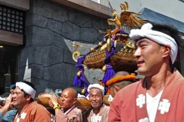 Traditional clothing worn by the residents