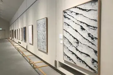 Many of the pieces are fascinatingly abstract