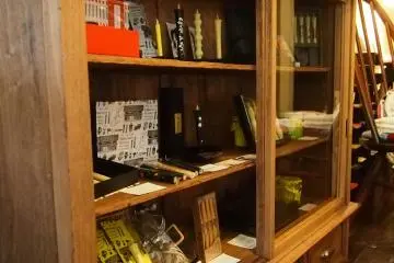 Beautiful items that are both decorative and functional in your home. Displayed in the cabinet are aromatic candles.