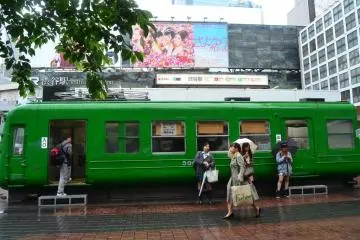 Shibuya's 'Green Frog' Train [結束]