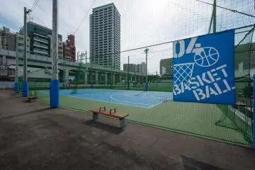 Outdoor Basketball Court