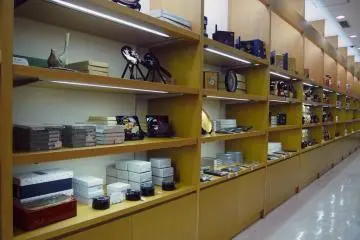 Decorative items meant for display are also sold on the basement level.