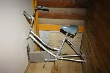 The toilet bike powered composting system
