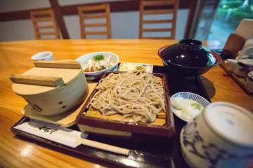 Soba Set at Senseki Restaurant