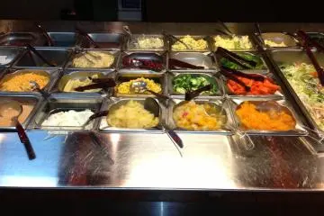 <p>Salad bar</p>