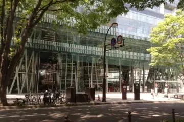 The glass exterior and spacious interior of the Mediatheque suggests a building that is barrier free and a small representation of infinity.