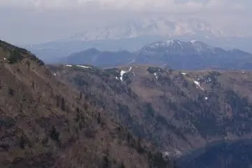 Looking north along the peninsula that is Shiretoko National Park