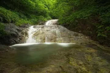 A large natural pool