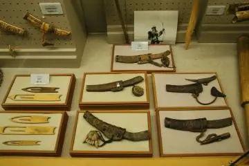 Traditional hunting knives
