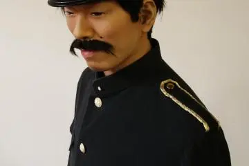 The unsettling prison guard mustache