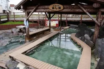 Warm inviting water after a nature walk