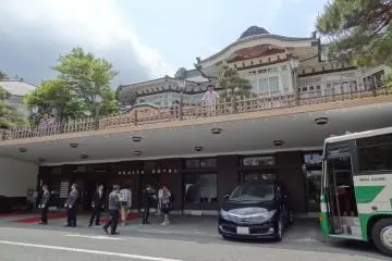 Main building began catering to foreign tourists in 1878