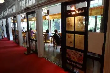 Stop in for some tea at Lounge Orchid located on the main floor