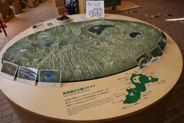 Cool map of Akan National Park