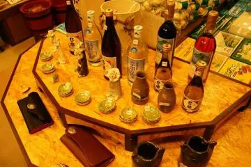 A variety of gifts available in the main floor shop