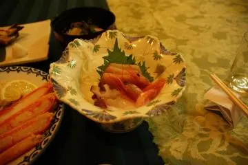 Delicious sashimi