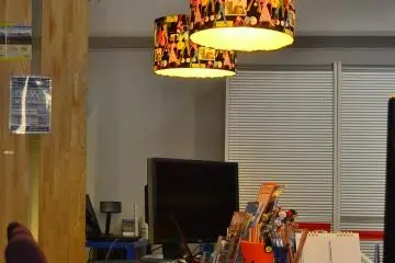 The customer service desk